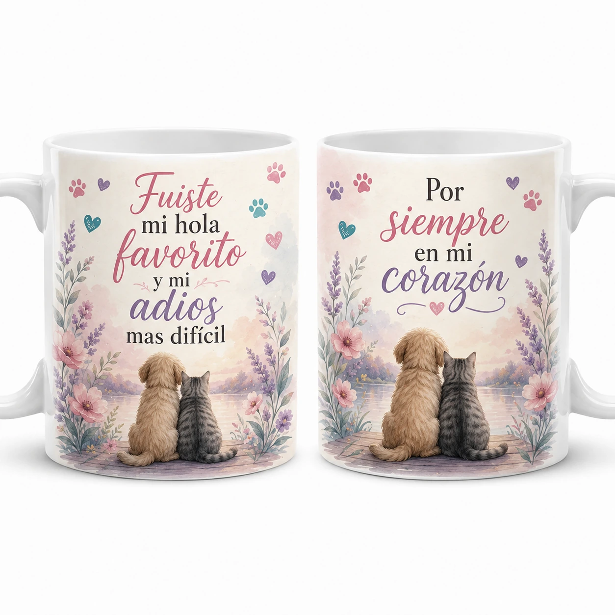 Mug Mascotas Por Siempre En Mi Corazon · Mascotas