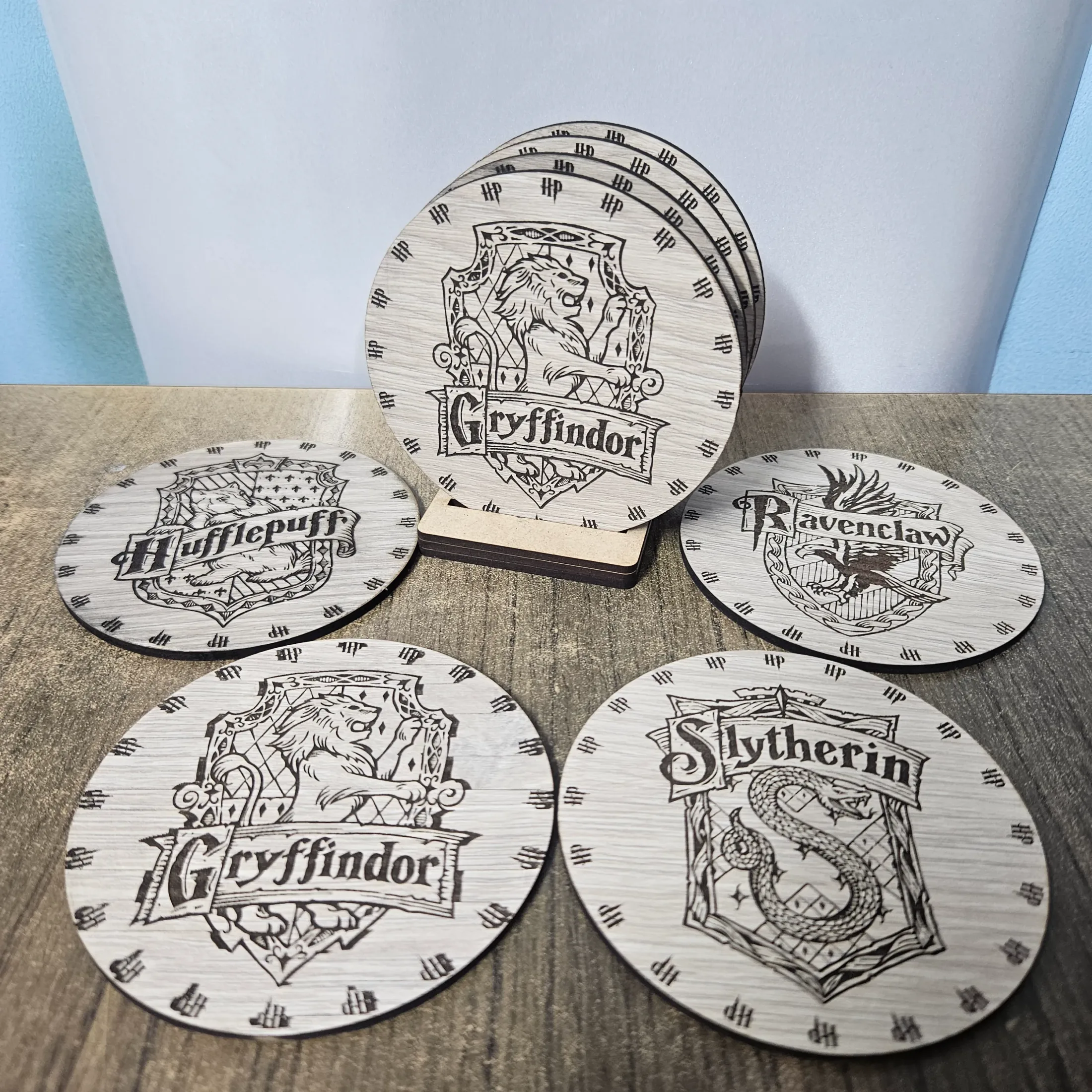 set porta vasos harry potter
