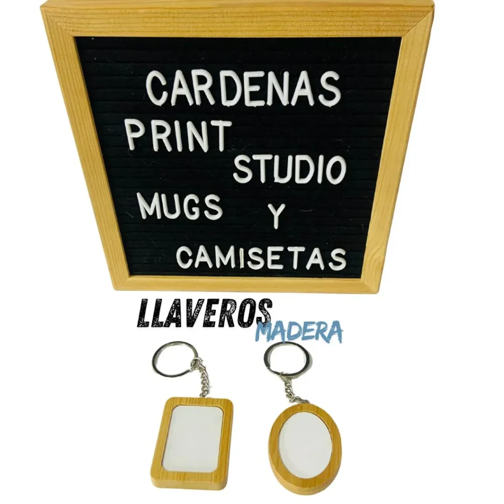 Llavero Madera