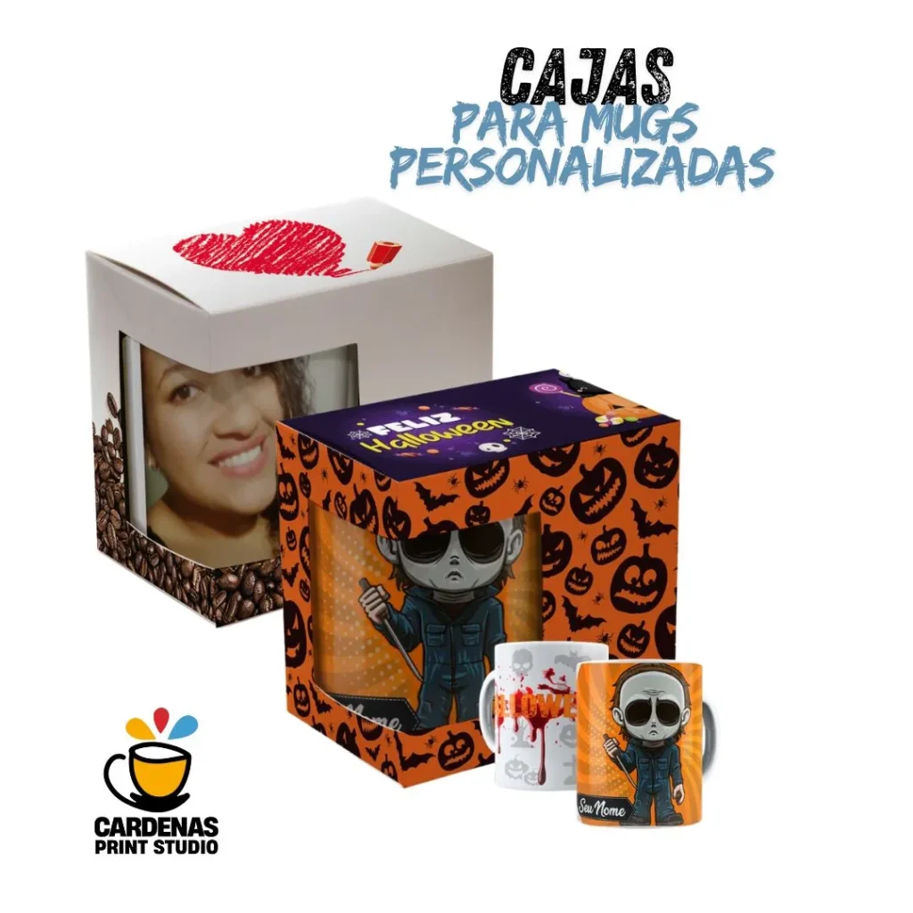 Cajas para Mugs Personalizables