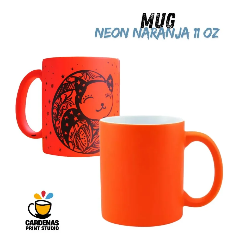 Mug Neón 11 Oz