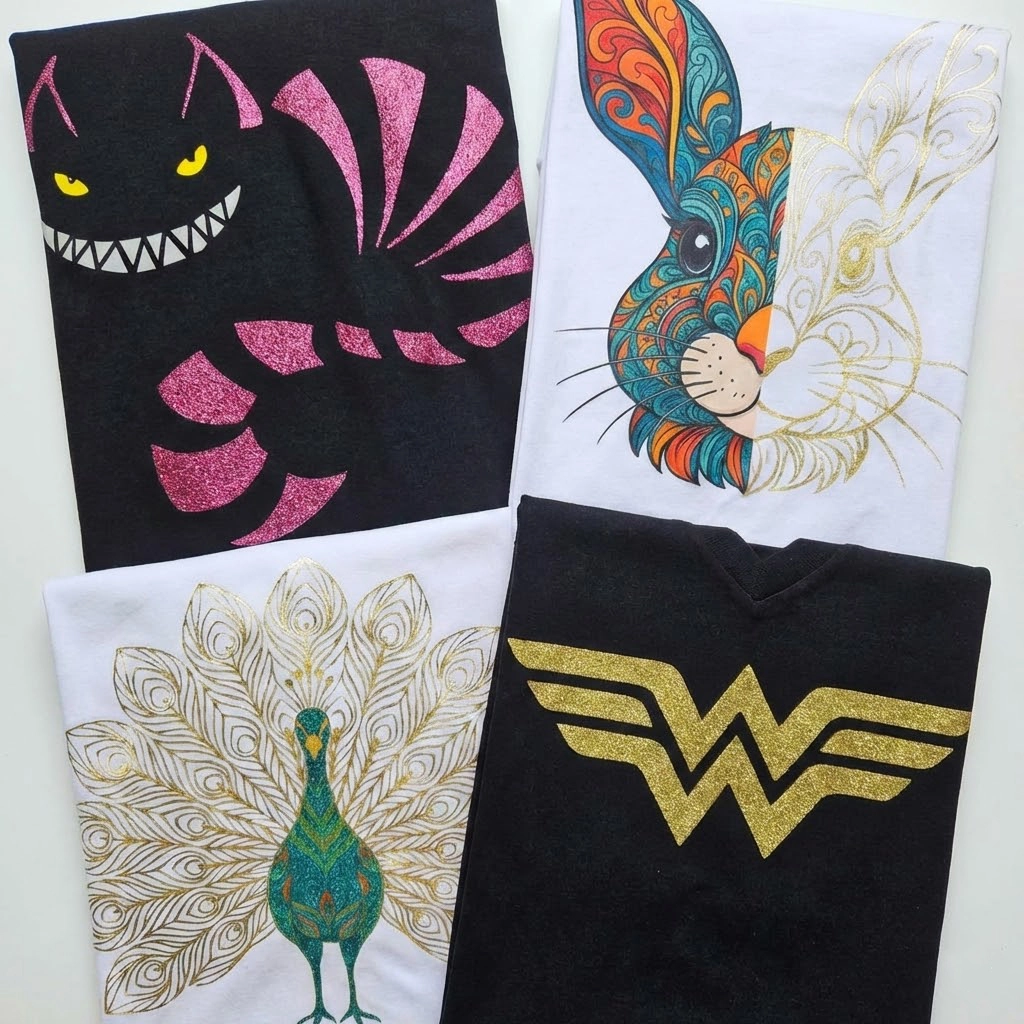 Camisetas personalizadas con Vinilo Textil